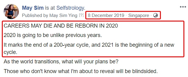 8 Dec 2019 Predictions – Careers Will Be Reborn